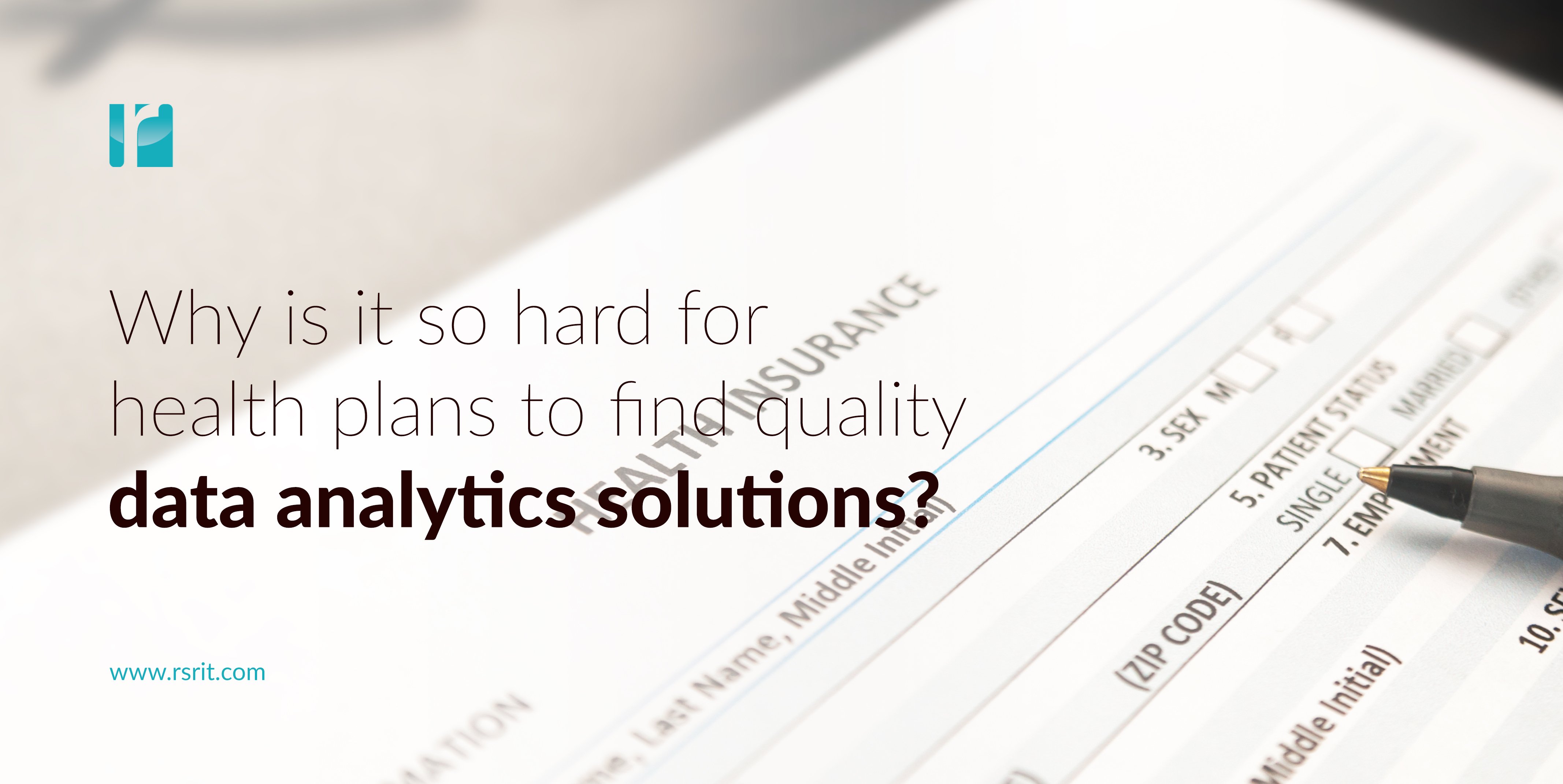Why is it so hard for health plans to find quality data analytics solutions?